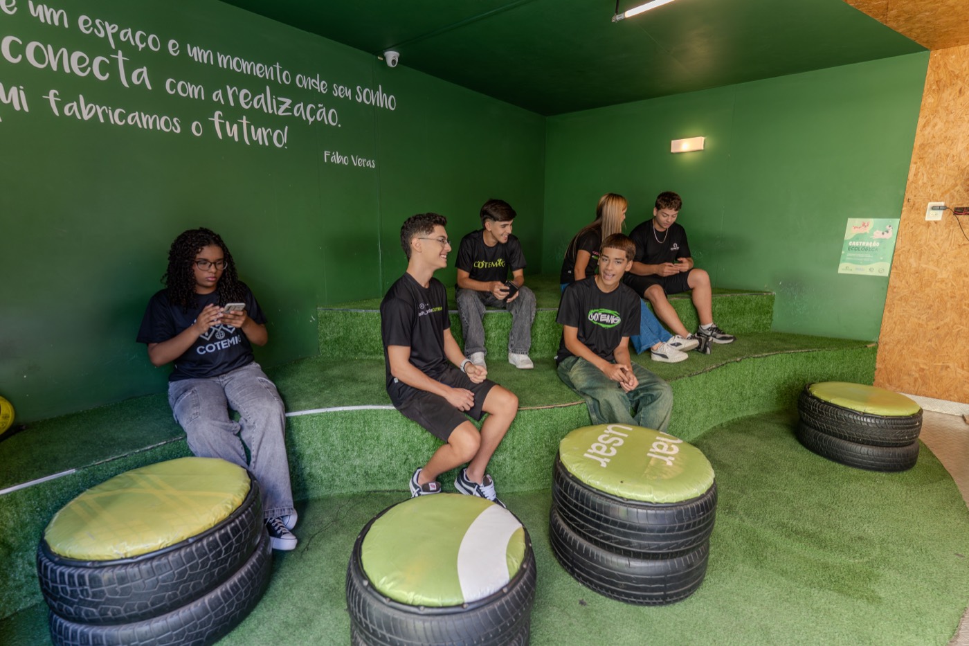 Espaço de convivência do COTEMIG